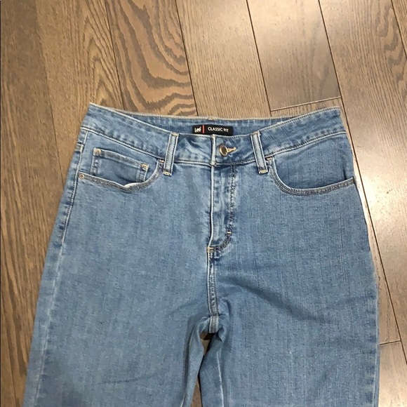 Lee classic fit denim petite sz 8 - Picture 6 of 7